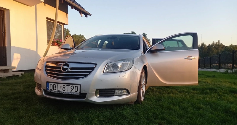 Opel Insignia cena 24500 przebieg: 278520, rok produkcji 2009 z Bolesławiec małe 596